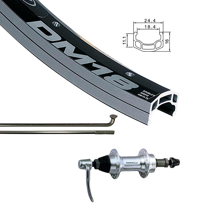 Wheel Shop Alex DM18 - Formula FM-31 26" MTB Wheel - Rear