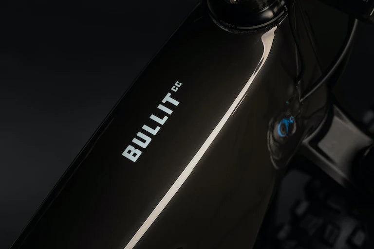 Santa Cruz Bullit Carbon CC MX E-Bike - R Kit - Gloss Carbon-Blue - 2024