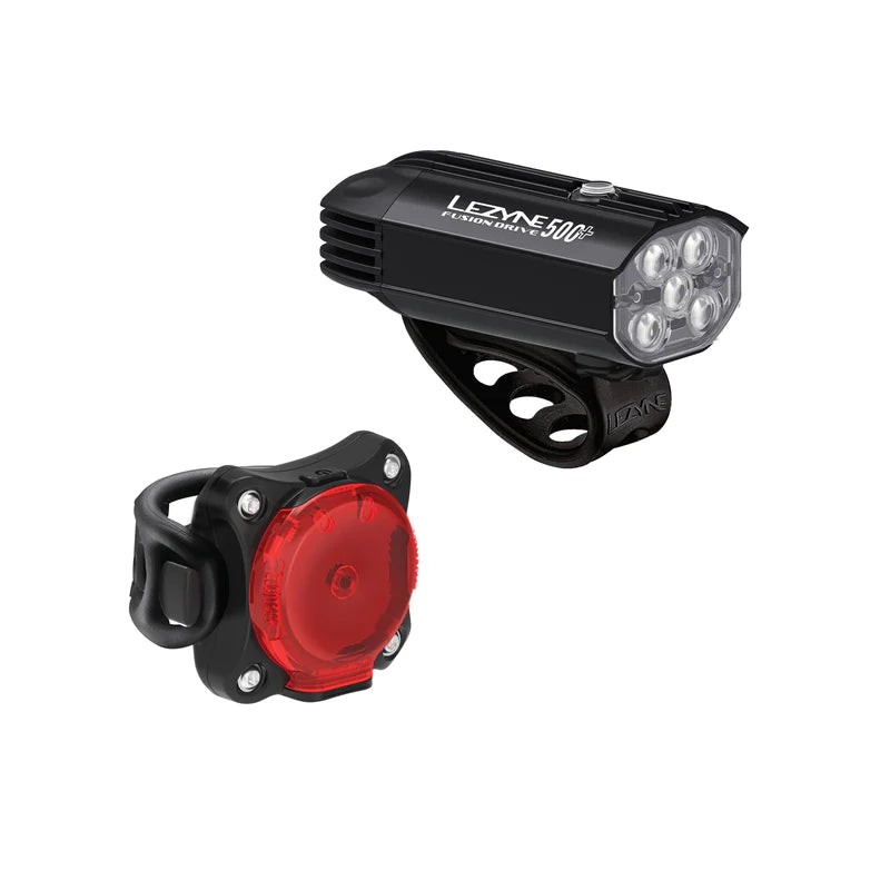 Lezyne Fusion Drive 500+ / Zecto Drive 200+ Light Set