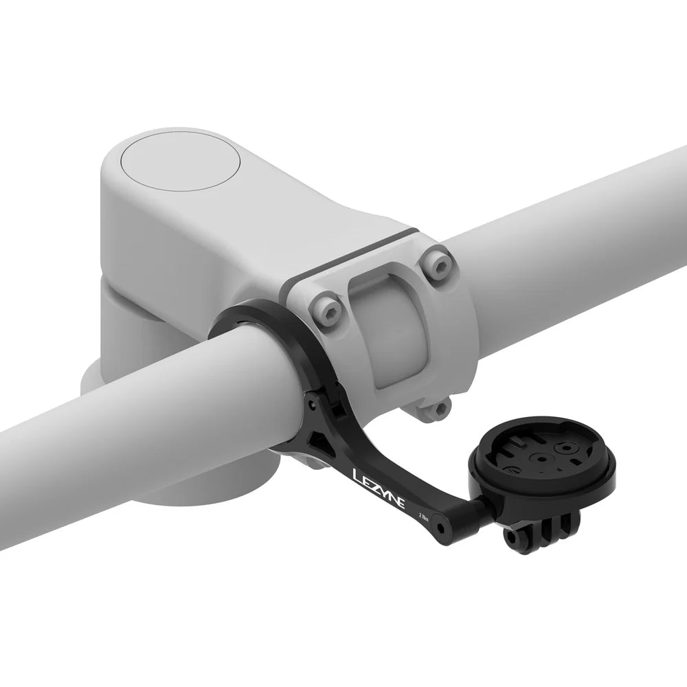 Lezyne Garmin/Wahoo GPS Forward Mount - With GoPro