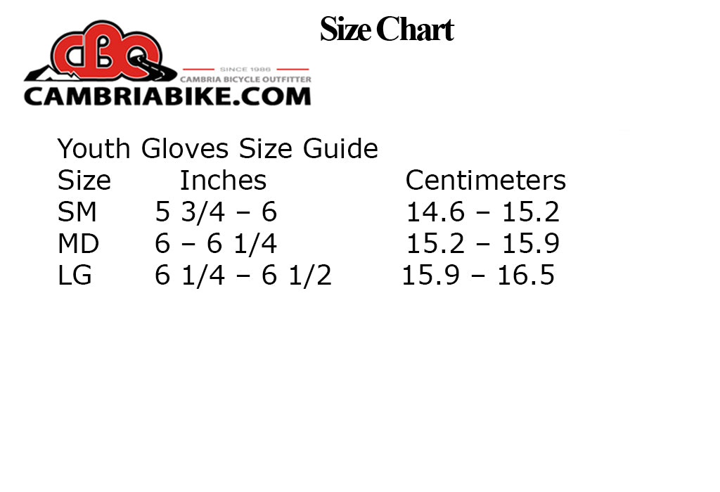 100% Ridecamp Glove - Youth - Black