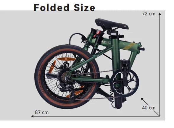 Dahon E Hemingway Electric - Obsidian Black