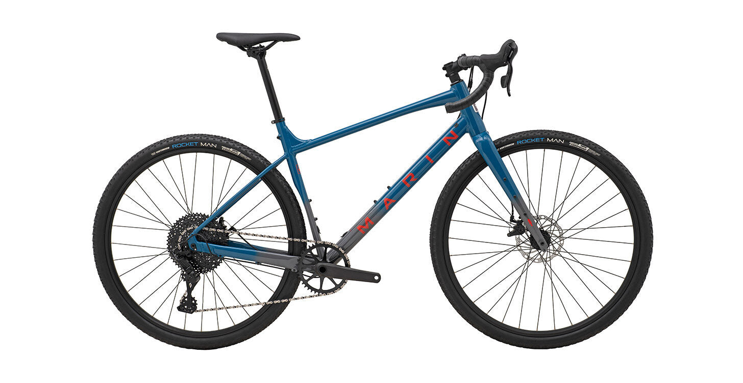 marine gravel bike Marin Gestalt X10 Gravel Bike - Gloss Blue