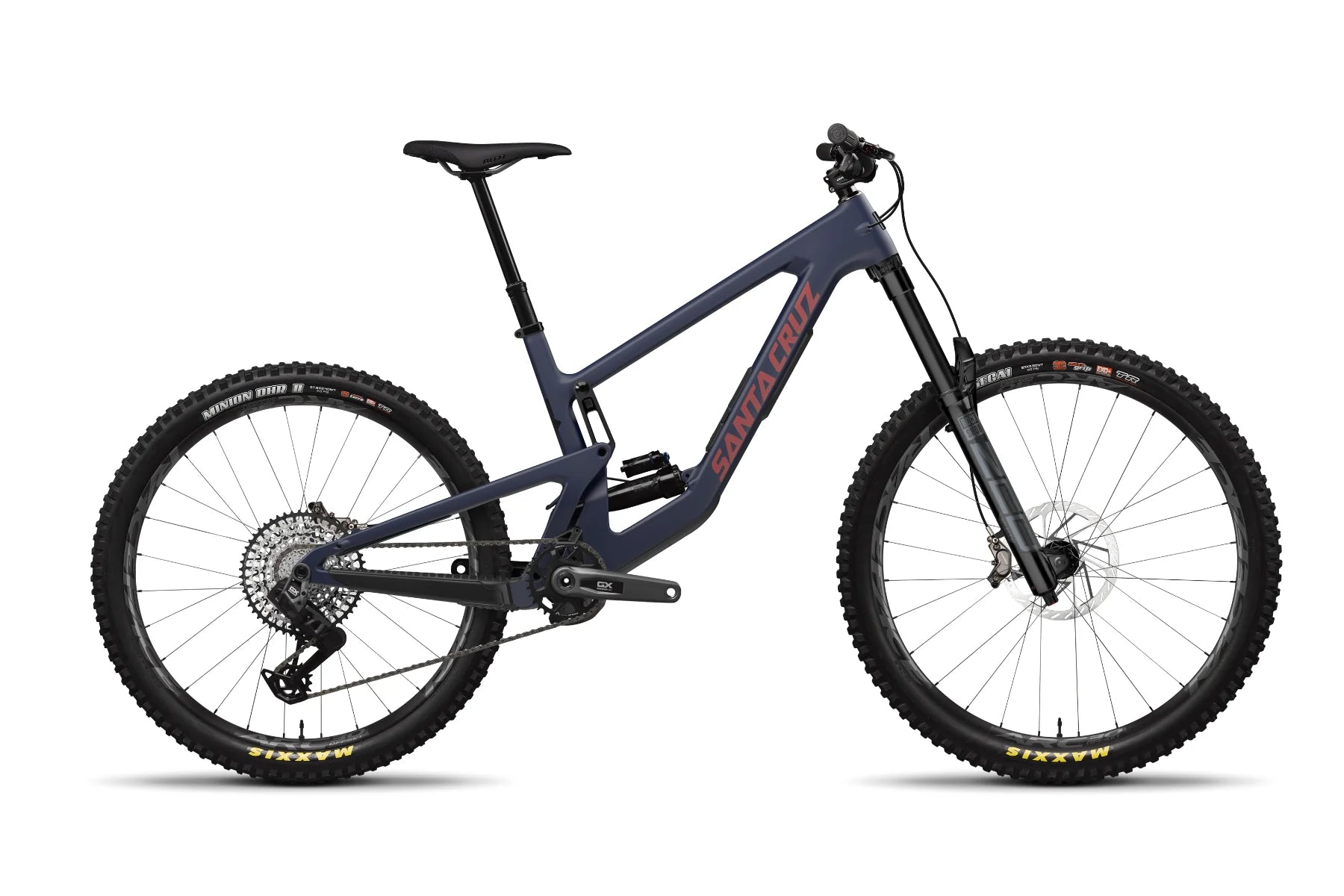 Santa Cruz Nomad Carbon MX GX AXS Matt Liquid Blue 2024 Cambria Bike
