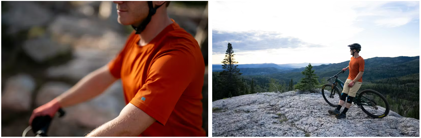 Yeti Tolland Short Sleeve MTB Jersey - Potters Clay