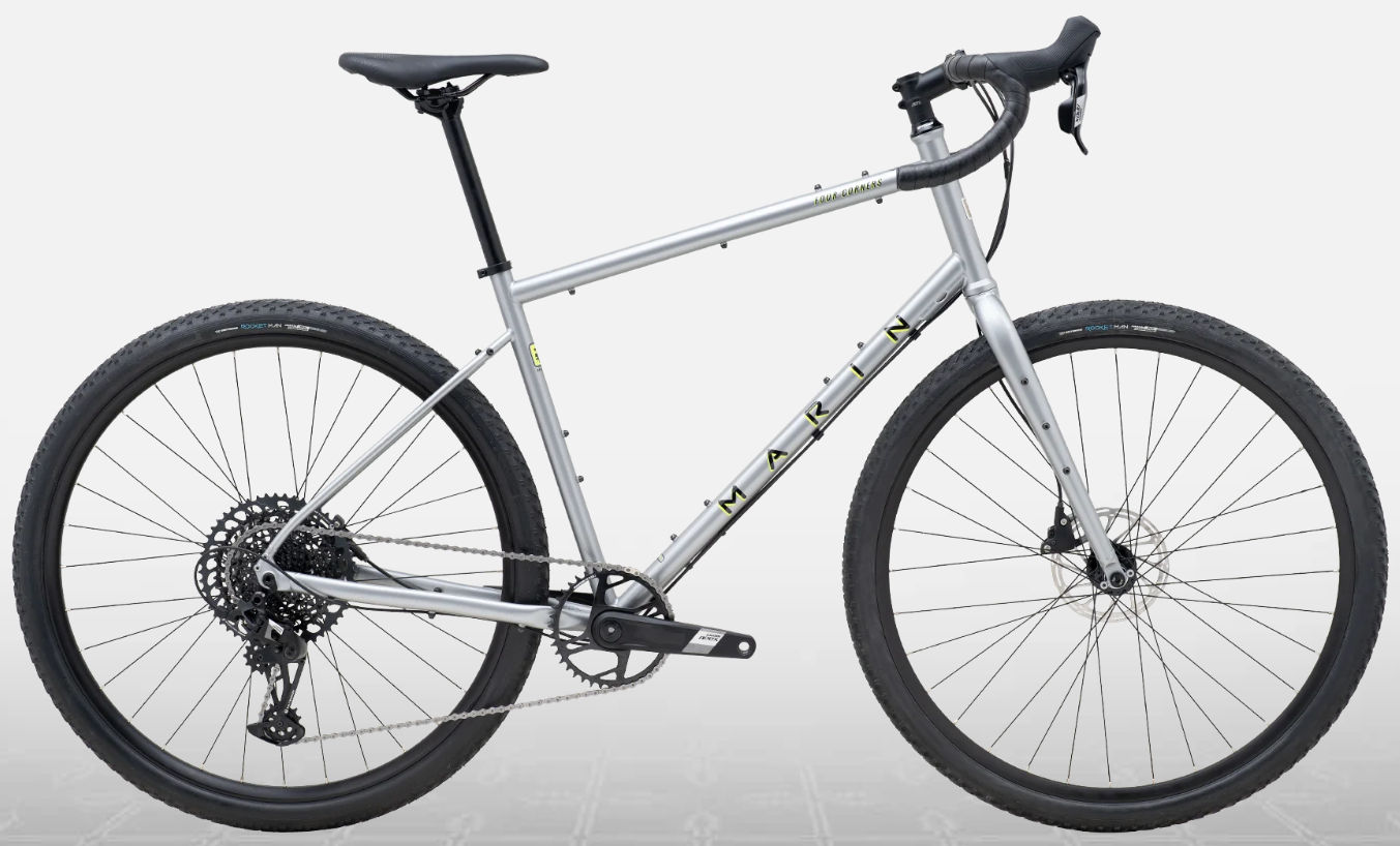 Marin Four Corners 2 650b - Gloss Ti Gray – Cambria Bike