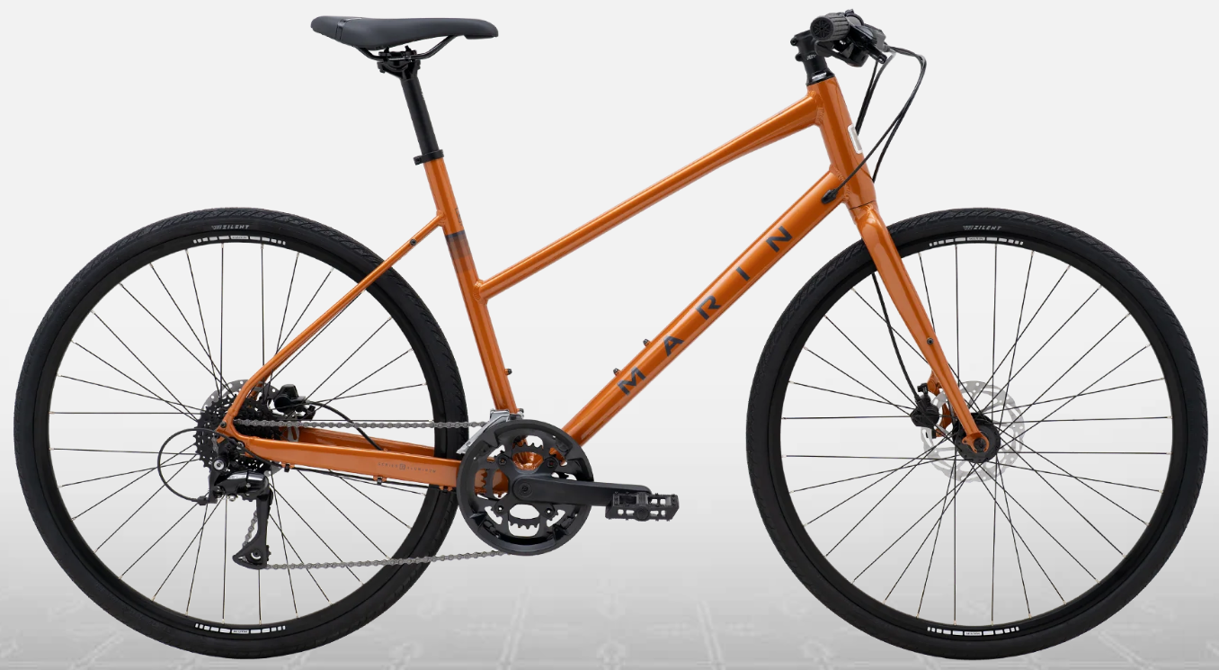 Marin Fairfax 2 ST 700c - Copper-Gray - 2025 – Cambria Bike