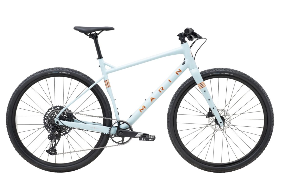 blue gravel bike Marin DSX 3 Gravel Bike - Blue