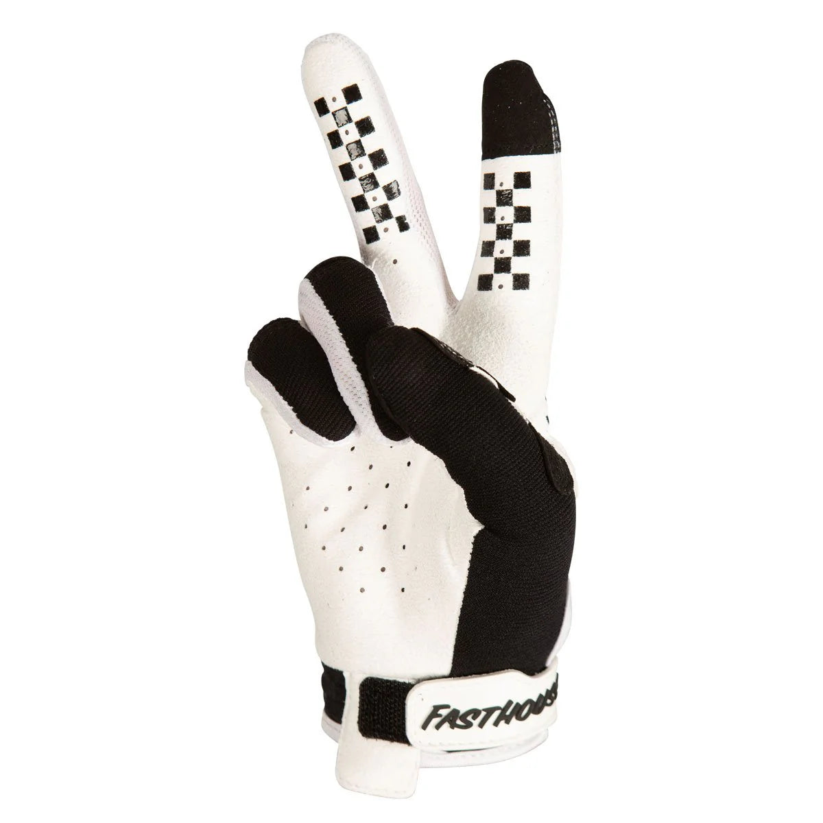 Fasthouse Speed Style Punk Glove - Youth - Black-White-Pink