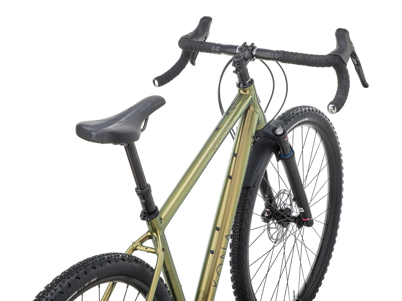 Kona Ouroboros 700c Gravel Bike - SRAM - Turismo Olive