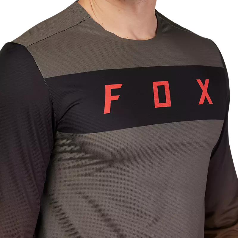 Fox Racing Flexair Long Sleeve MTB Jersey - Arcadia - Dirt