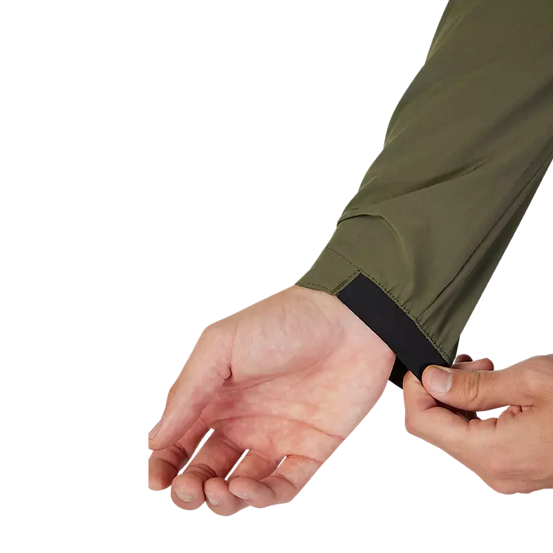 Fox Racing Ranger Wind Pullover - Olive Green