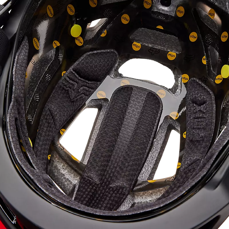 Fox Racing Speedframe Pro MTB Helmet - Blocked - Orange Flame