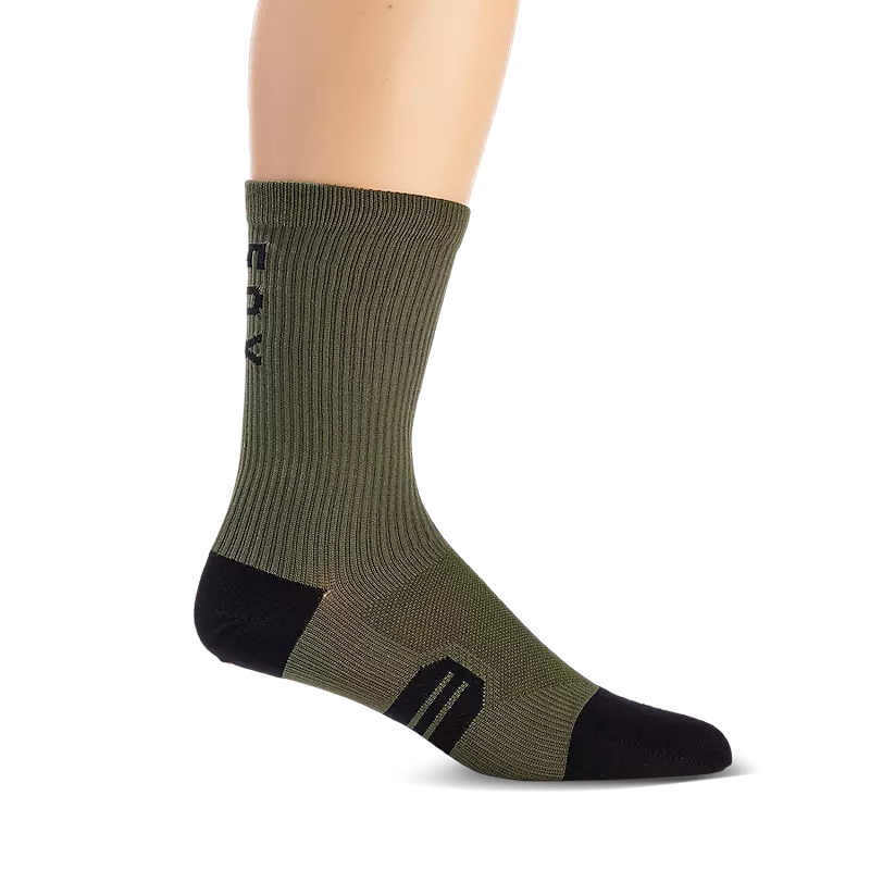 Fox Racing 8" Ranger Sock - Olive Green