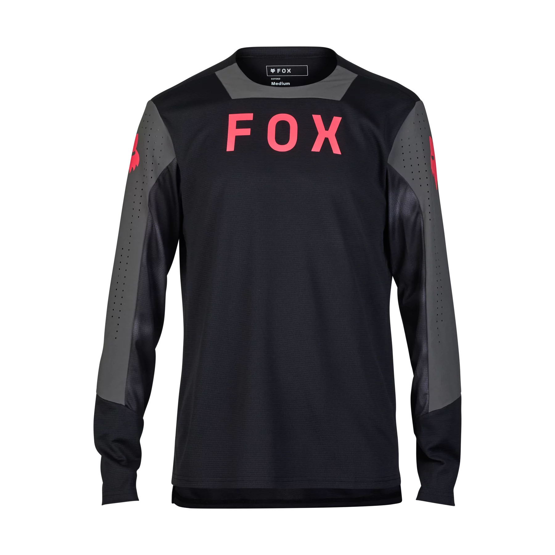 Fox Racing Defend Long Sleeve MTB Jersey Taunt Black – Cambria