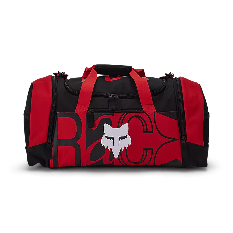 Fox Racing Race Spec 180 Duffle Bag - Flo Red – Cambria Bike Fox Racing Race Spec 180 Duffle Bag - Flo Red – Cambria Bike