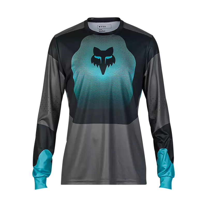 Fox Racing Ranger Long Sleeve MTB Jersey Revise Teal – Cambria