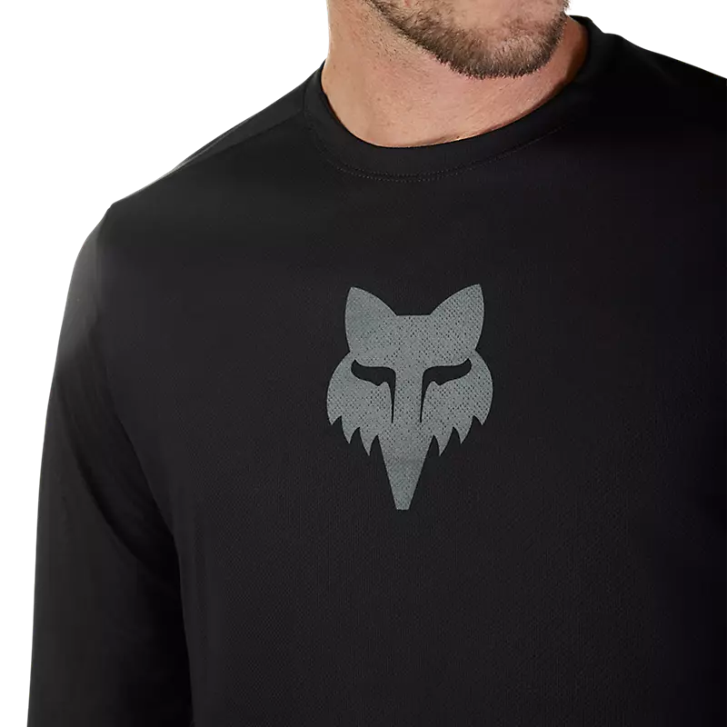 Fox Racing Ranger Long Sleeve MTB Jersey - Fox Head - Pine