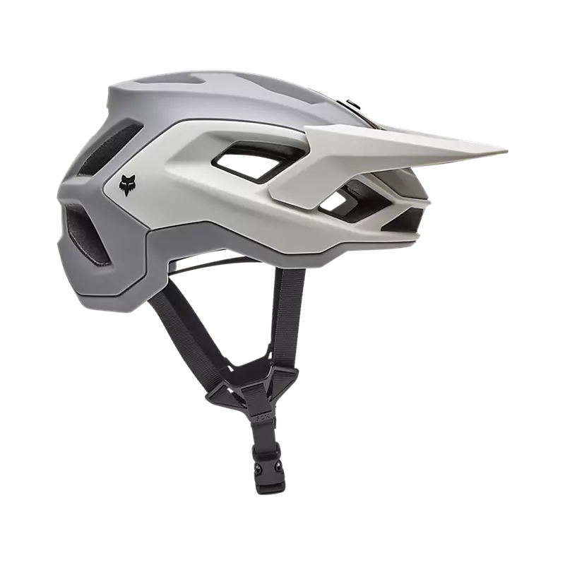 Fox Racing Speedframe MTB Helmet - 5050 - Light Gray – Cambria Bike
