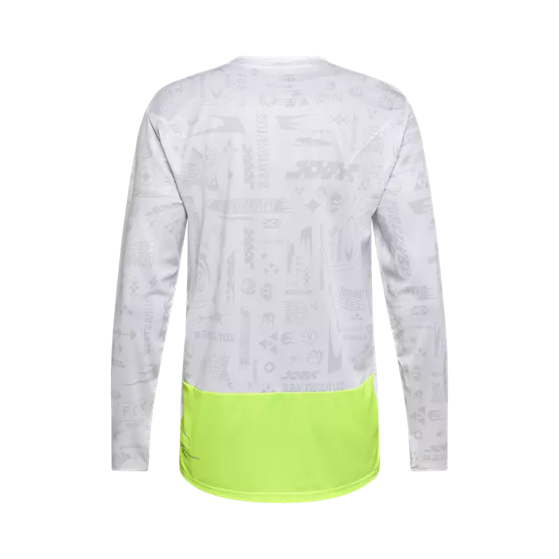 Fox Racing Ranger Long Sleeve MTB Jersey - Womens - Lunar - White