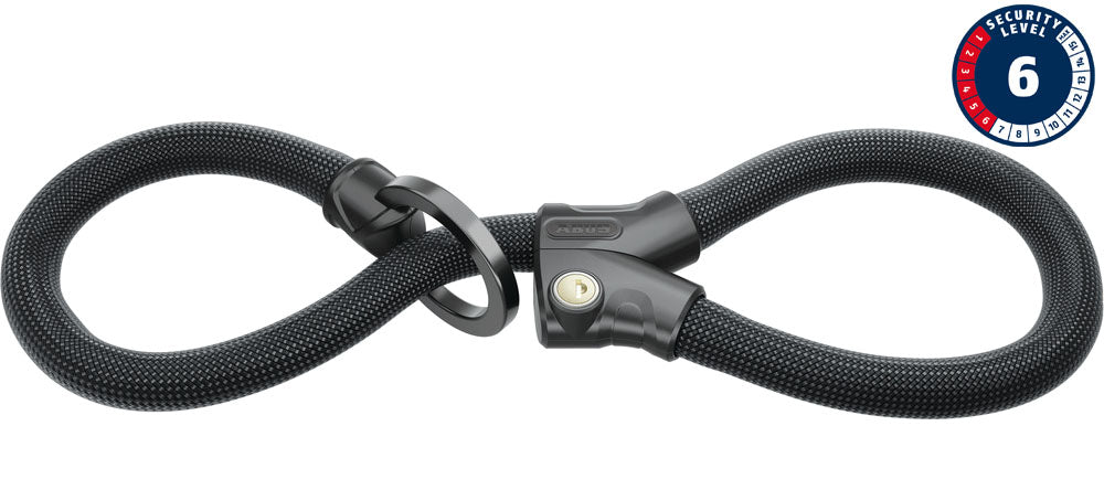 Abus Infinity Loop Chain Lock 1806/110 - Black