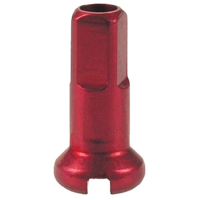 DT Swiss 14 Gauge Alloy Nipples - 12mm - Red