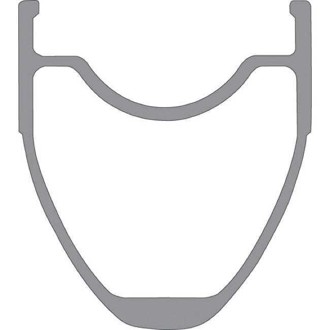 DT Swiss R 460 700c Road Rim - Black-Silver