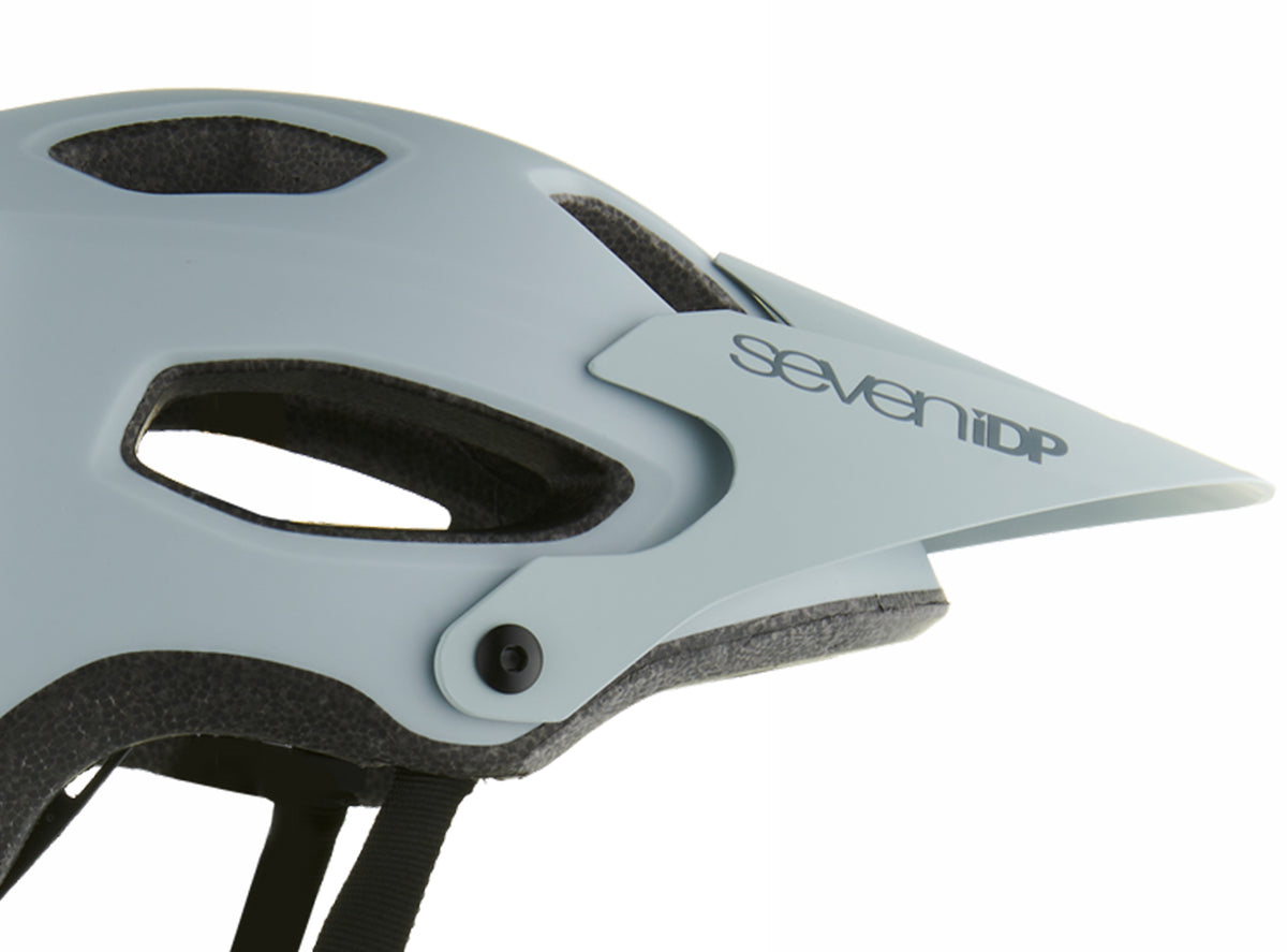 bike helmet visor replacement 7 iDP X2 Replacement Visor - Matt Gray
