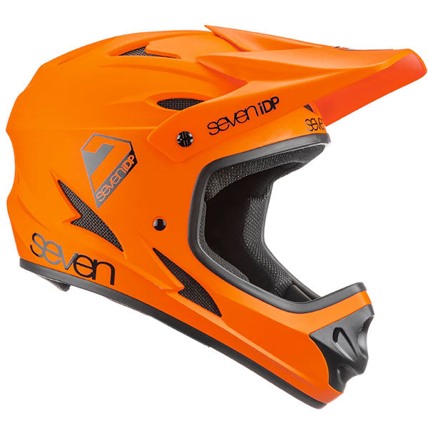 7 iDP M1 Full Face Helmet - Matt Burnt Orange