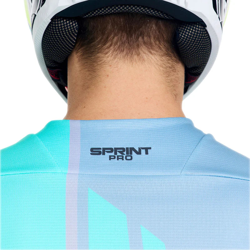 Troy Lee Designs Sprint Pro Short Sleeve MTB Jersey - Lowrider - Real Teal
