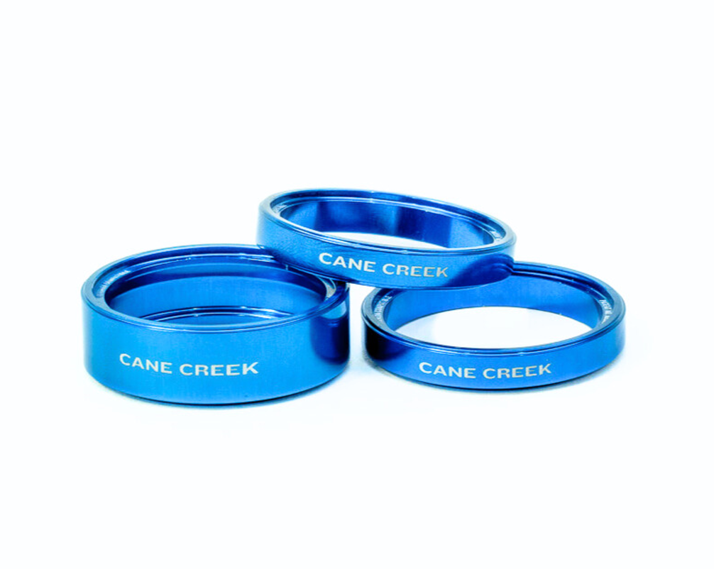 Cane Creek Interlok Spacer Kit - Blue