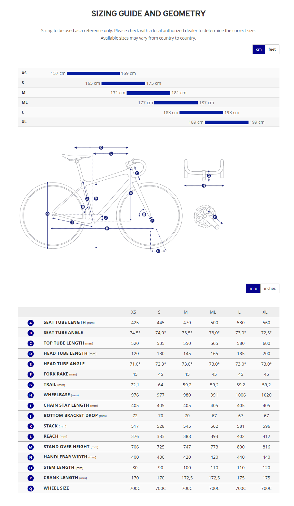 Giant TCR Advanced Disc 1 Pro Compact 700c - Cold Night - 2023