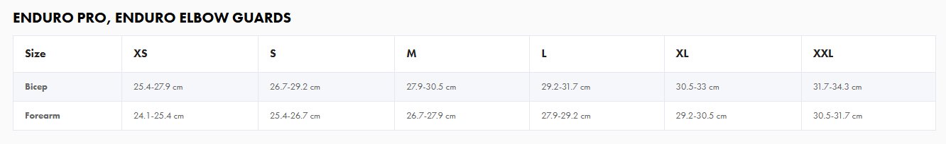 Fox Racing Enduro Elbow Sleeve - Black