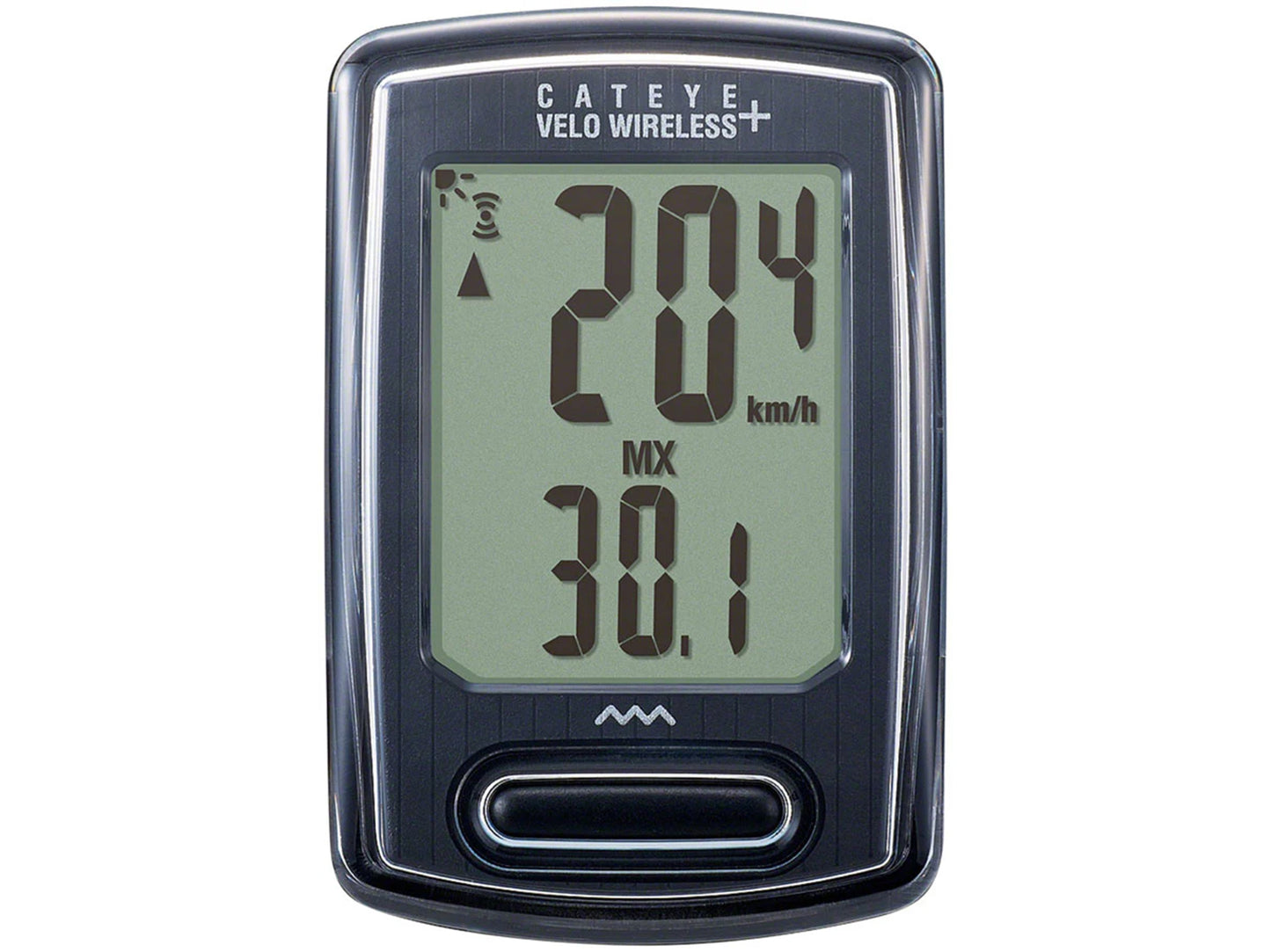 Cateye Velo Wireless + Bike Computer - Black