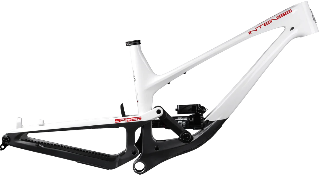 Intense Spider Frame + Shock - White - 2026