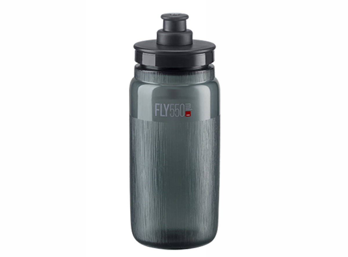 Elite Fly Tex Water Bottle - 550ml - Clear Smoke – Cambria Bike