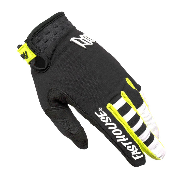 Fasthouse Elrod Astre Glove - Youth - Black-White