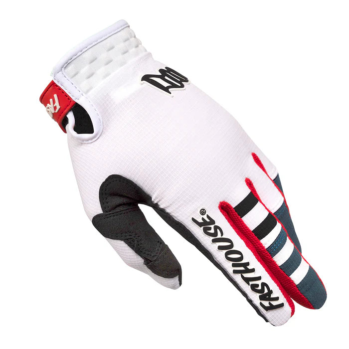 Fasthouse Elrod Astre Glove - White-Slate