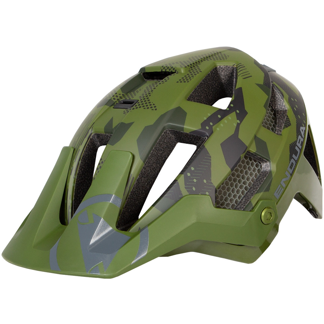 Endura SingleTrack Mips Helmet Olive Camo, S-M