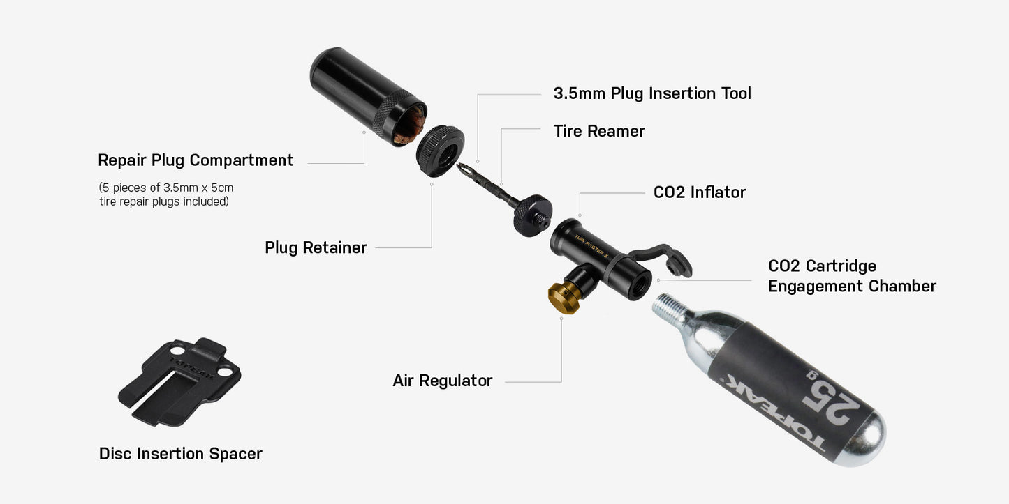 Topeak Tubi Master X Repair Kit