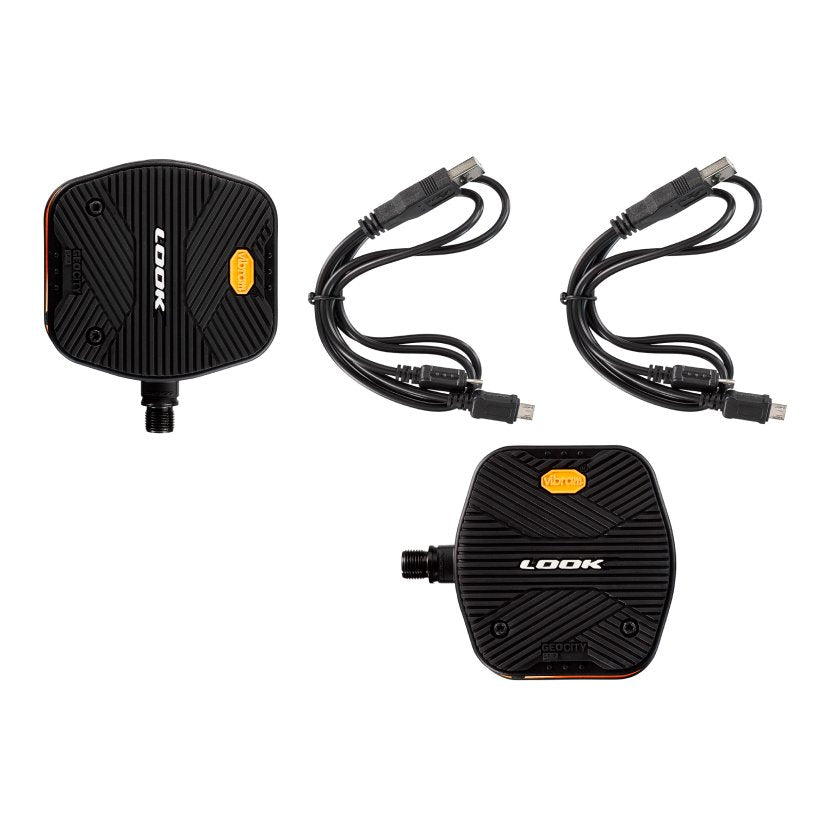 Look Geo City Vision Grip Flat Pedals - Black