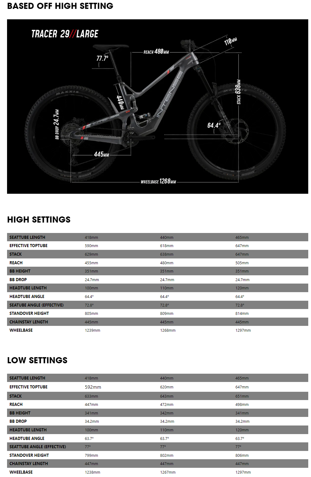 Intense Tracer 29 - Expert - Satin Black