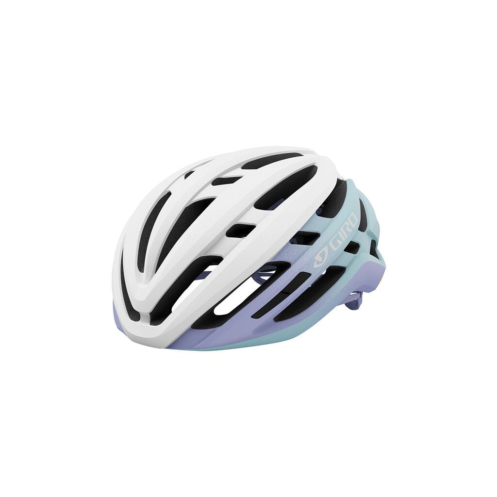 Giro Agilis MIPS Road Helmet Matt White-Light Lilac Fade