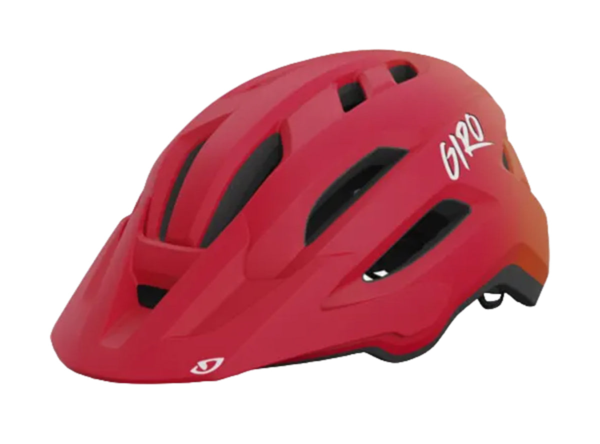 giro bike helmet straps Giro Fixture Mips II Youth Helmet Youth Matte Red Fade