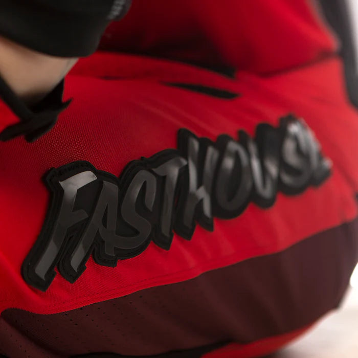 Fasthouse Grindhouse Pant - Red-Black