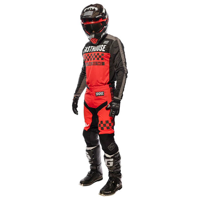 Fasthouse Speed Style Pant - Red-Black