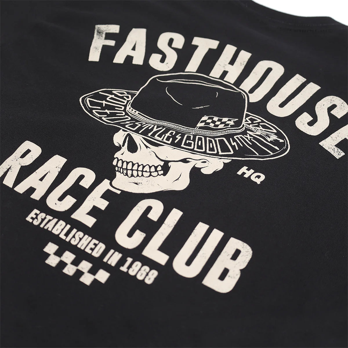 Fasthouse HQ Club Tee - Black