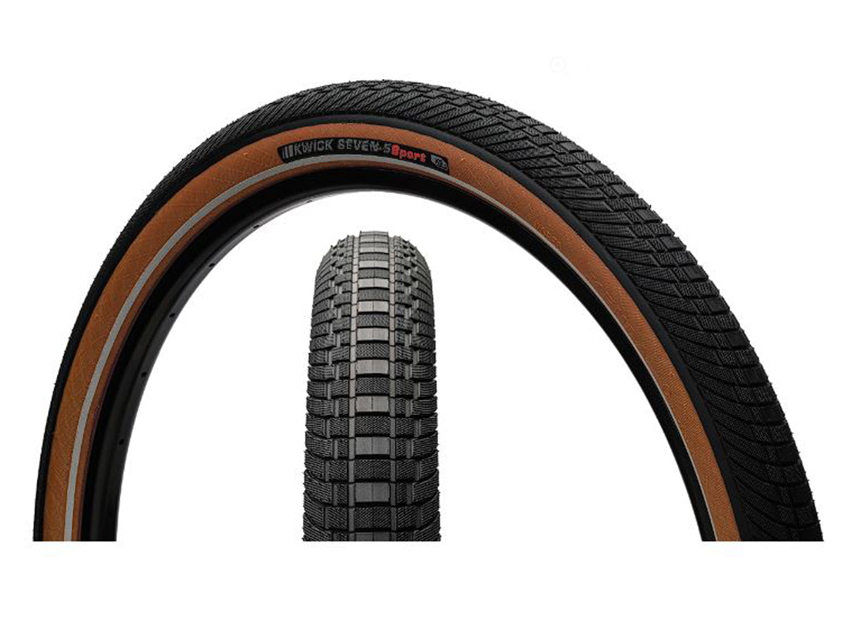 Kenda Seven.5 27.5" Commuter Tire - Black-Coffee