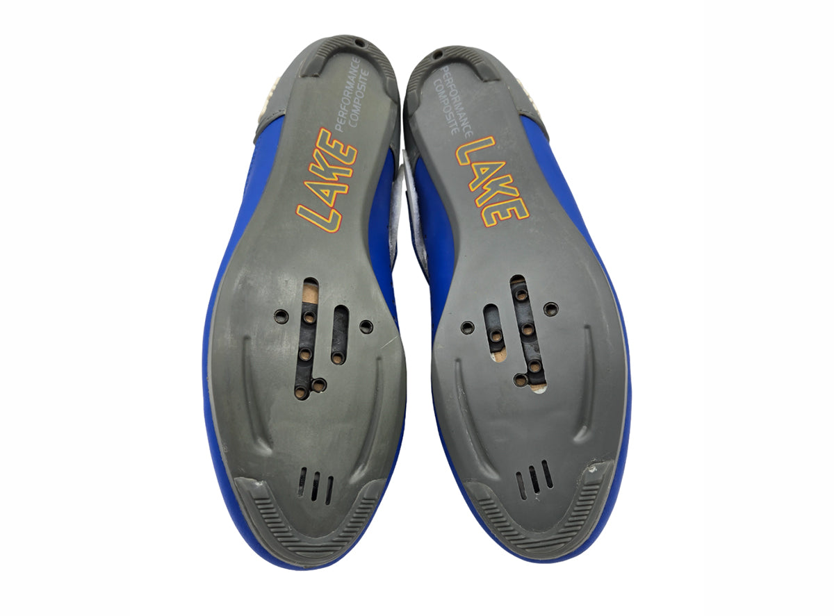 Lake CXIIOTRI-W Triathlon Shoe - Womens - Blue-White-Silver