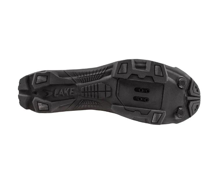 Lake MX219 MTB Shoe - Wide - Black-Gray
